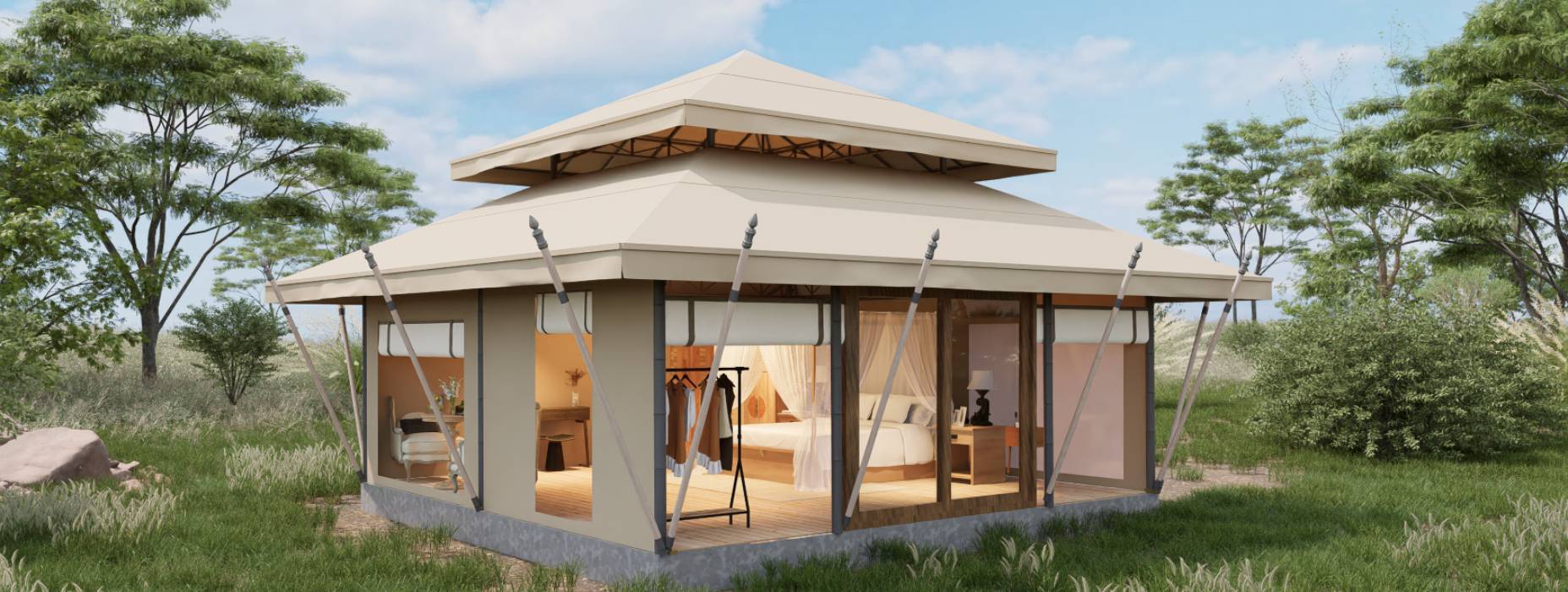 佛坪县户外野奢帐篷